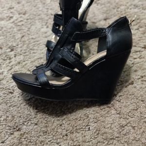 Black Jessica Simpson Wedge